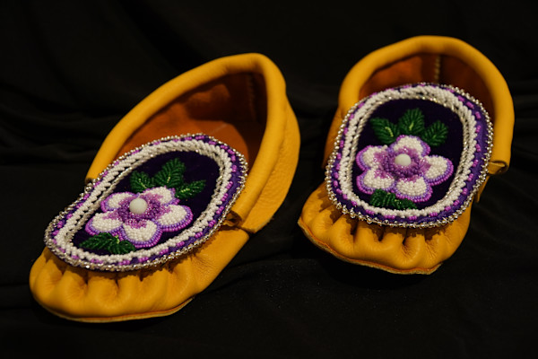 Beaded Moccassins by Kay Brayley