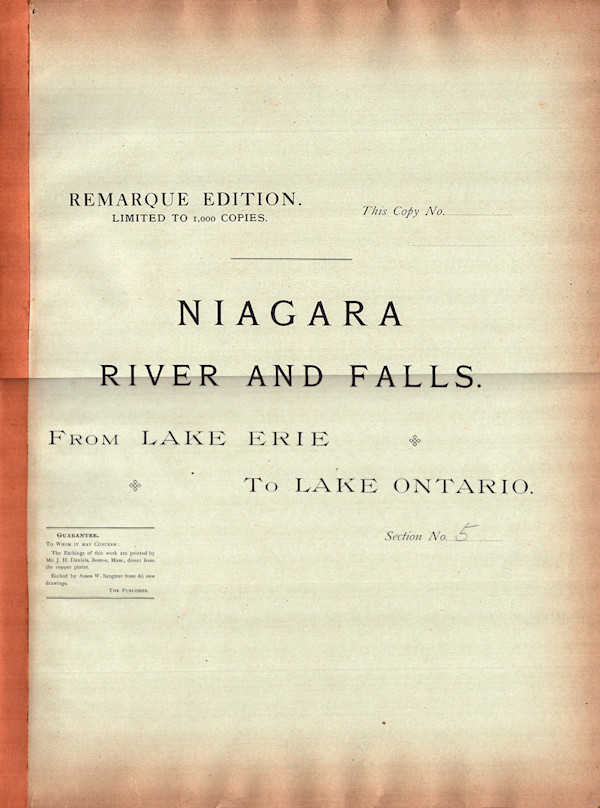 Niagara River from Lake to Lake, Volume 5 by Amos W. Sangster