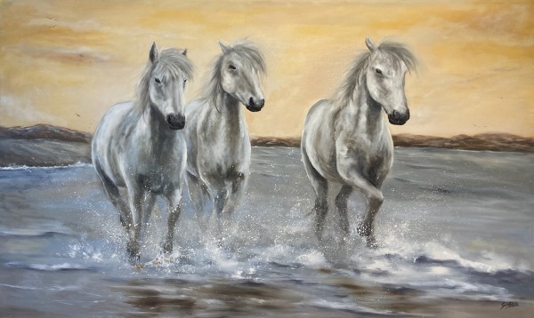 Sea horses by Chantal