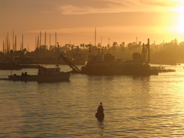 Harbor Sunset by Missy Burton
