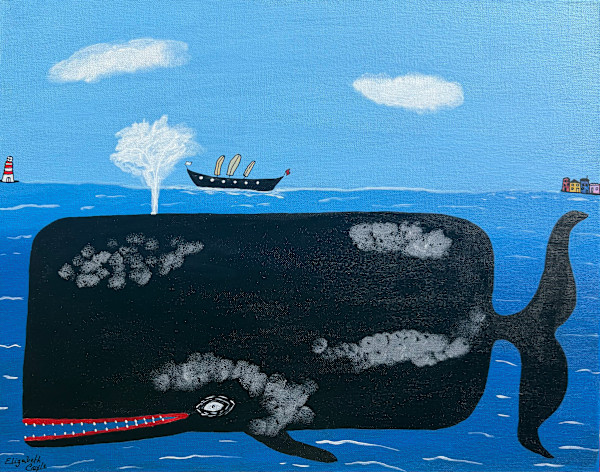 Passing Boat by Elizabeth Coyle, Image 1.