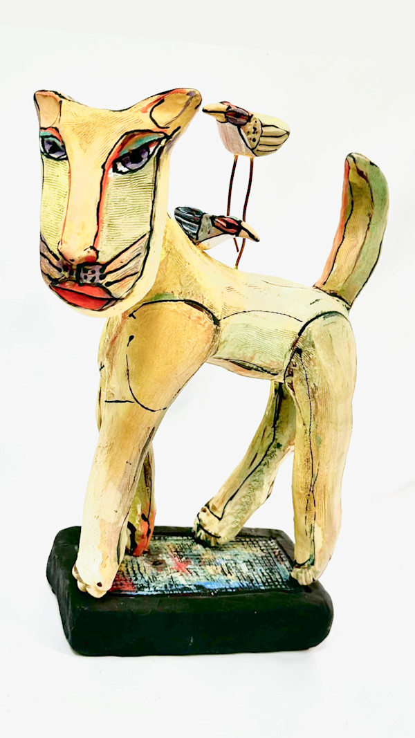 Cat on the Prowl by Blue Fire MacMahon