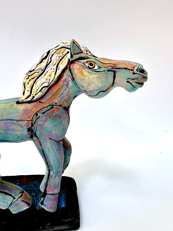 Rainbow Horse/SOLD by Blue Fire MacMahon