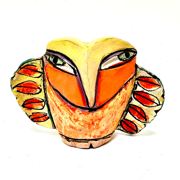 "Owl Person, Ancient One, Re-membering the Power and Beauty of the Journey" by Blue Fire MacMahon