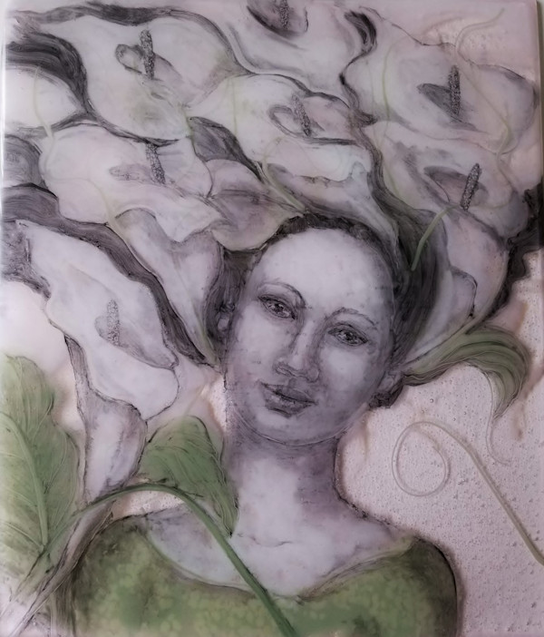 Considering Lilies by Deborah Johnson, Image 1.