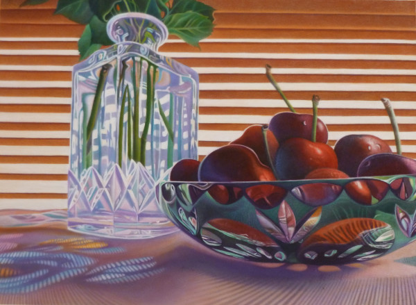 Bowl of Cherries by Christine Anagnostis
