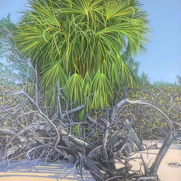 Palmetto Palms III by Christine Anagnostis