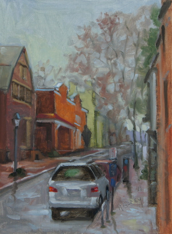 Wet Day Olde Town by Mike McSorley