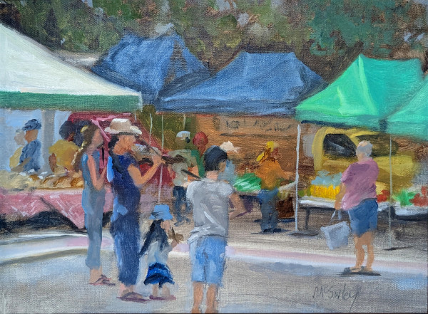 At the Farmers Market by Michael McSorley