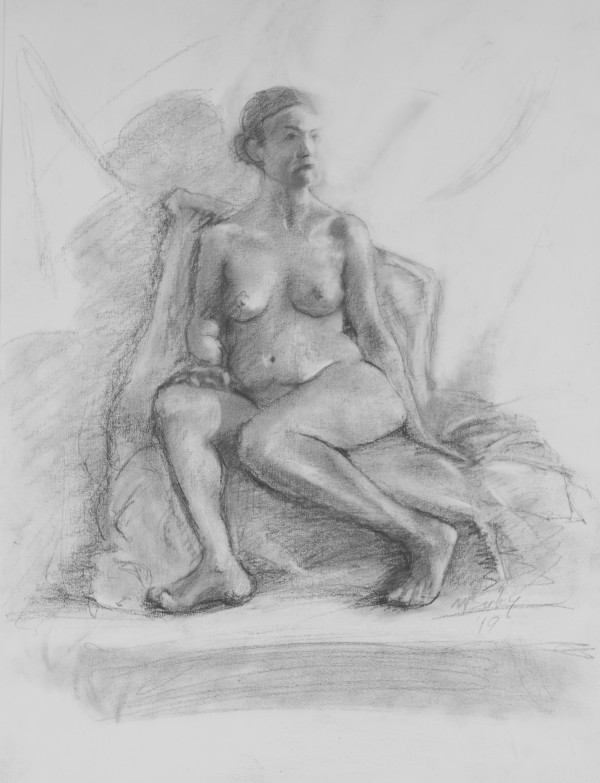 Nude drawing, 2019
