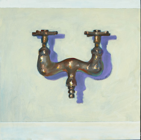 Old Tub Faucet by Michael McSorley