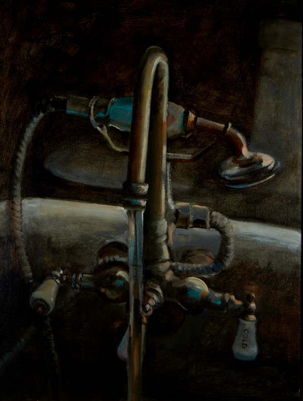 Tub Faucet at Night by Michael McSorley, Image 2.