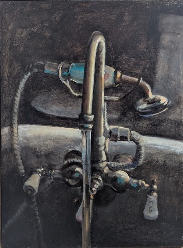 Tub Faucet at Night by Michael McSorley, Image 1.