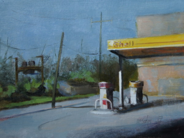 Shell Station by Mike McSorley