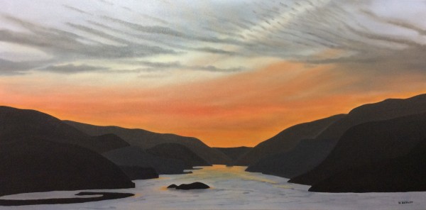 Gorge Sunset by Nina Buckley