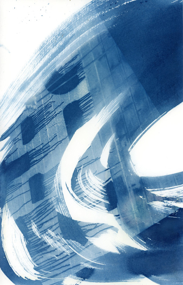 Cyanotype by Karen Johanson, Image 1.