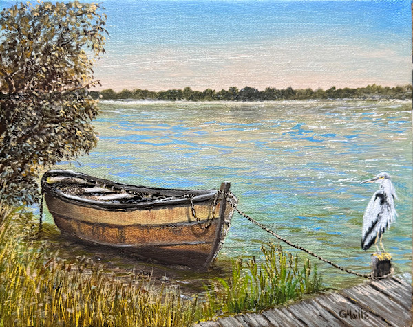 Stillness in the Golden Hour by Gerard