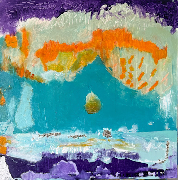 Colors of the Night ( diptych 2) by Bonnie Levinson