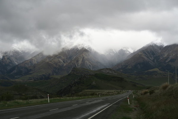 After the Earthquake, Southern Alps by Bonnie Levinson