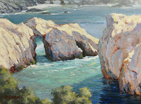 Bird Island Trail. Pt. Lobos by Ed Penniman