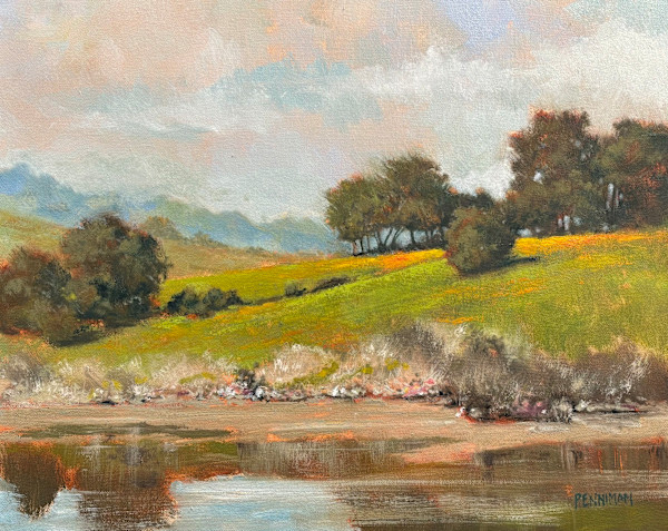 Ohlone Parkway, Struve Slough, Watsonville, CA by Ed Penniman