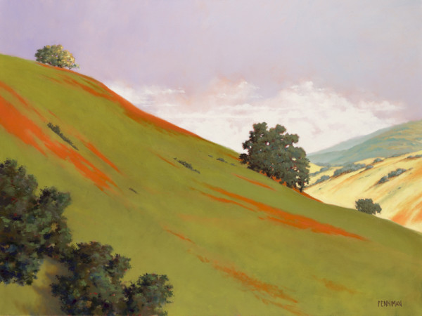 Golden Oak Tops III by Ed Penniman