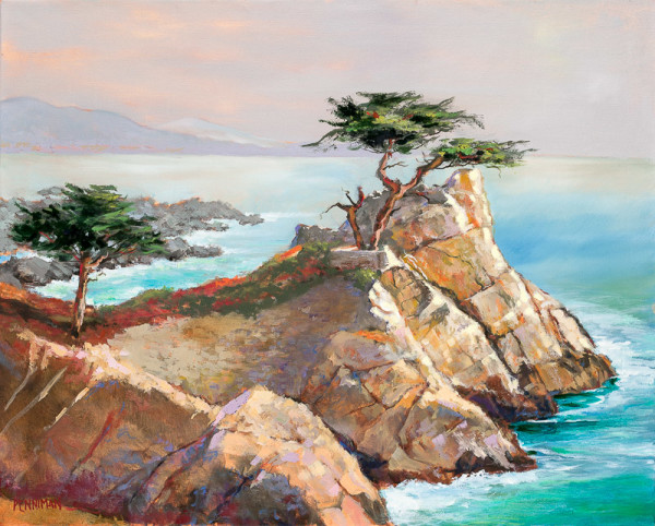 Lone Cypress by Ed Penniman