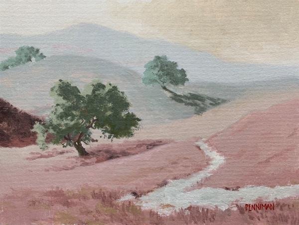 Dirty Pink Field by Ed Penniman