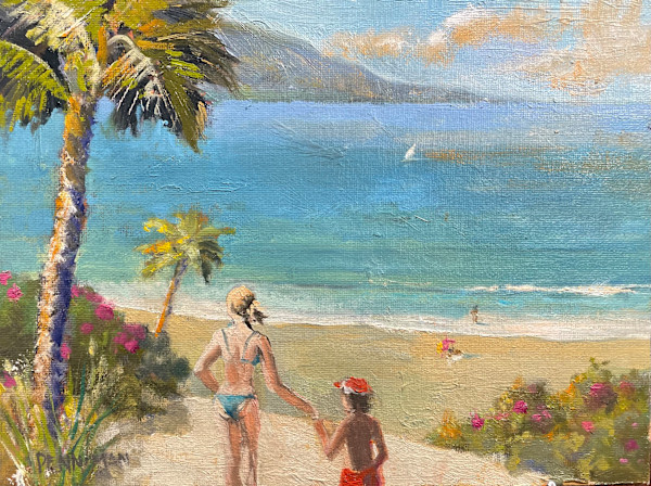 Mom and Kid by Ed Penniman