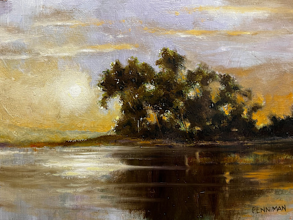 Elkhorn Slough Evening by Ed Penniman