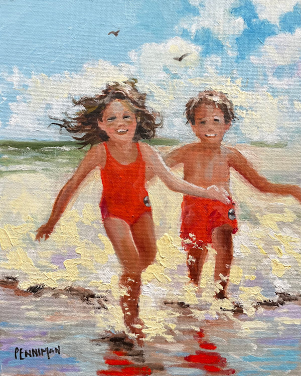 Capitola Jr Lifeguards #9 by Ed Penniman