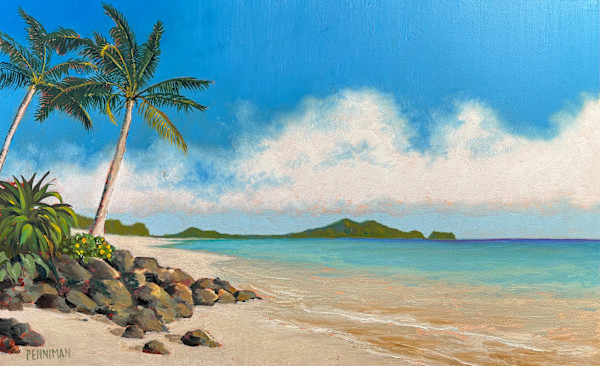 Lanikai, Oahu by Ed Penniman, Image 1.