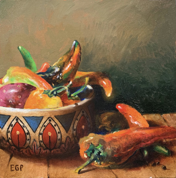 Diaz Peppers (giclée) by Ed Penniman