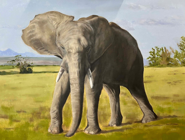 Elephant-tude by Suzi Zefting-Kuhn