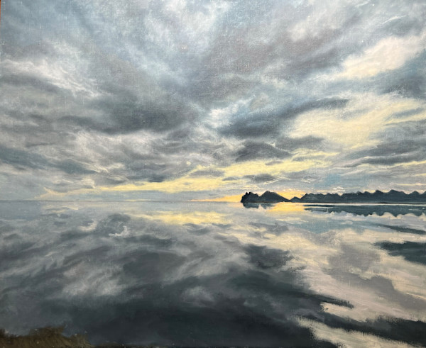 Sunset Drama on the Ring Road by Suzi Zefting-Kuhn