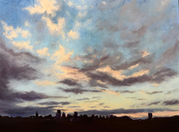Rochester City Sunset by Suzi Zefting-Kuhn