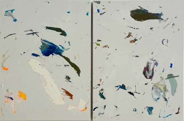 To flow diptych by Mariana Horgan