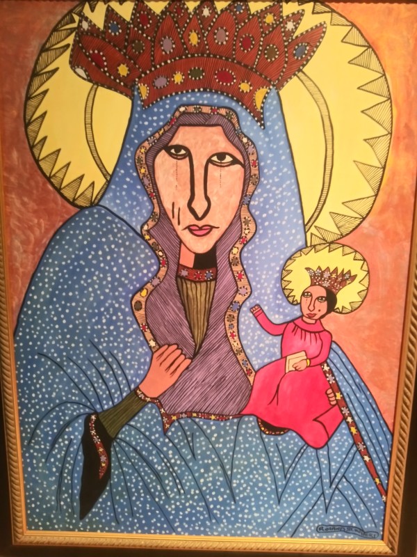 RELIGIOUS SCENE by ROLAND ST. HUBERT, Image 1.