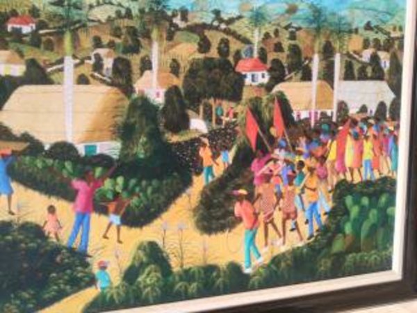 VILLAGE SCENE by ABNER DUBIC, Image 1.