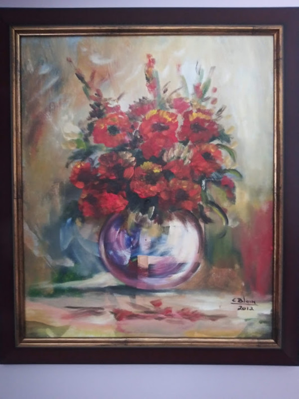 FLOWERS IN VASE by . BLAIN