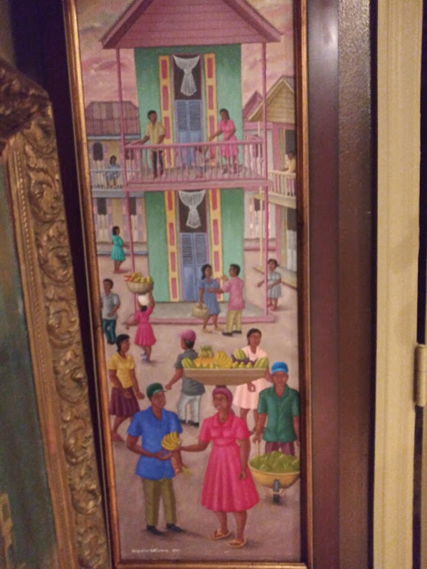 VILLAGE SCENE by AMERLIN DELINOIS, Image 1.