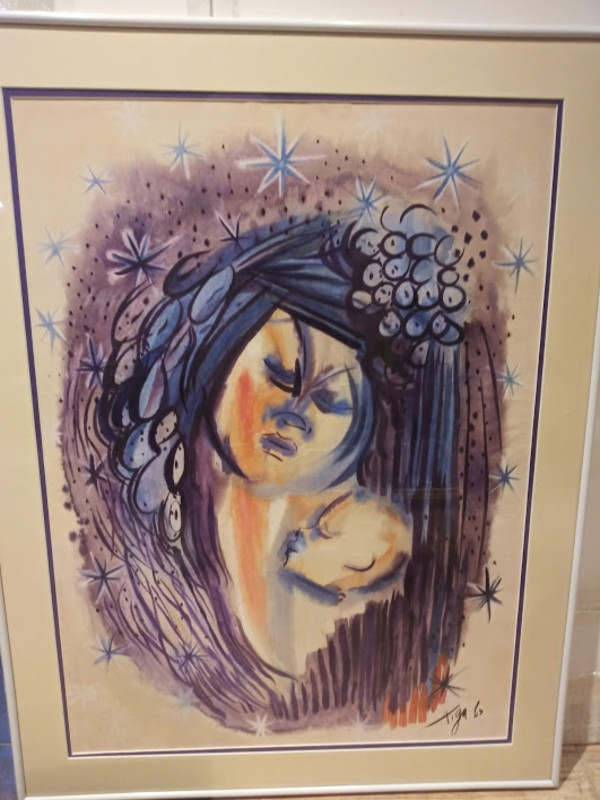 WOMAN AND CHILD by . TIGA, Image 1.