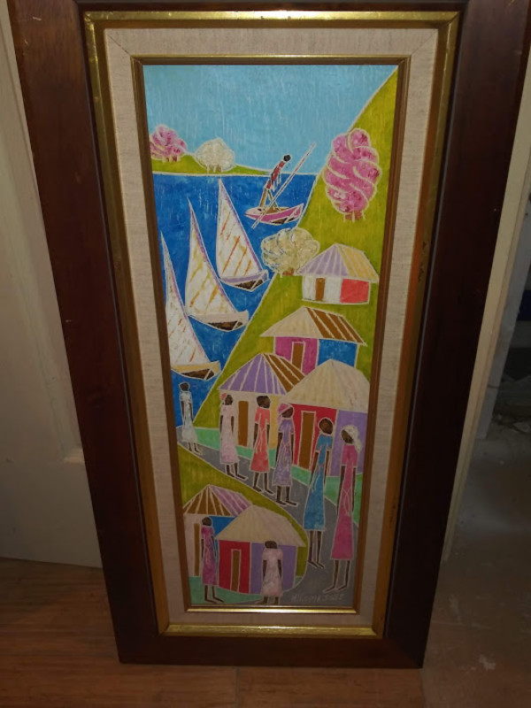 VILLAGE BY THE SEA by HILOME JOSE, Image 1.
