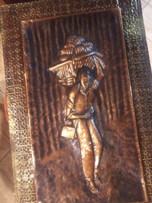 MAN CARRYING HEAVY LOAD by J. B.  PERICLES, Image 1.