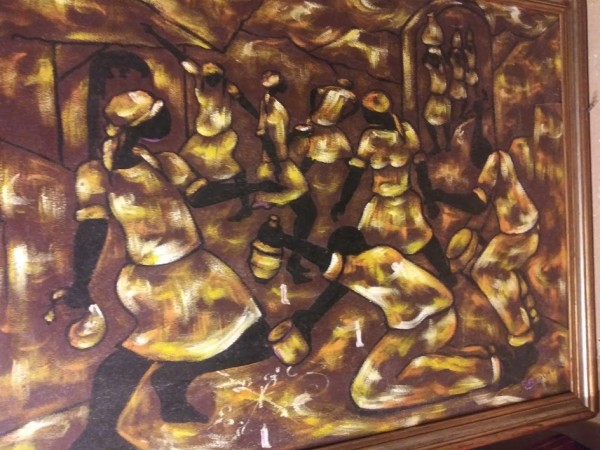 CROWD IN THE STREET by PAUL BEAUVOIR