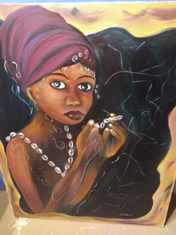 GIRL WITH NECKLACE, Image 1.