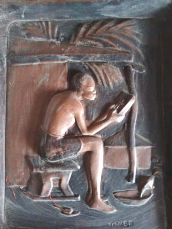 MAN READING by . KYEMBE, Image 1.