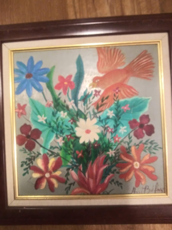 BIRD AND FLOWERS, Image 1.
