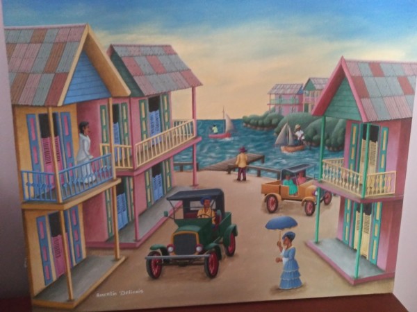 HOUSES BY THE SEA by AMERLIN DELINOIS, Image 1.