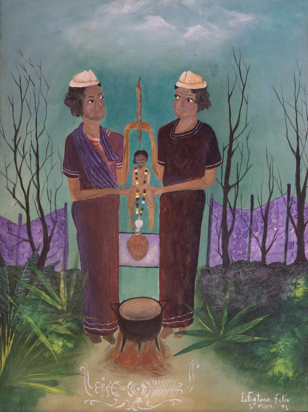TWO LADIES by LAFORTUNE FELIX, Image 1.